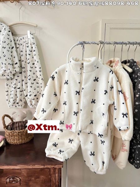 88098 - Bộ nỉ bông LNX siêu ấm nhiều màu cho bé size 90-140