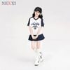 2512.8 Set váy thun Win Win xếp ly phối màu Newcity size 3-14y