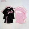 2604.82 - Bộ thun ngắn tay Nexxi viền sọc búp bê size 9 - 16y