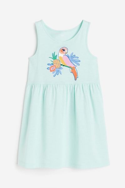 V00063 - Váy cotton sát nách nhiều màu BG size 2-10y