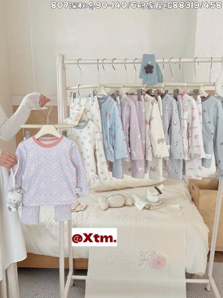 88319 - Bộ nỉ dày đại hàn LNX nhiều mẫu cho bé size 90 - 140