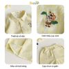 6010BHB - Bộ cotton kẻ Beemo size 1-5y
