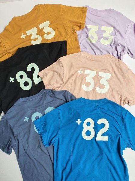 BBG33 - Bộ cotton Bee Mon nhiều màu thêu chữ ngực Paris / Seoul size 110 - 160