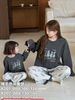 BBG02 - Bộ pyjama dáng thụng cổ tròn nhiều màu cho Mẹ và Bé size 100-180