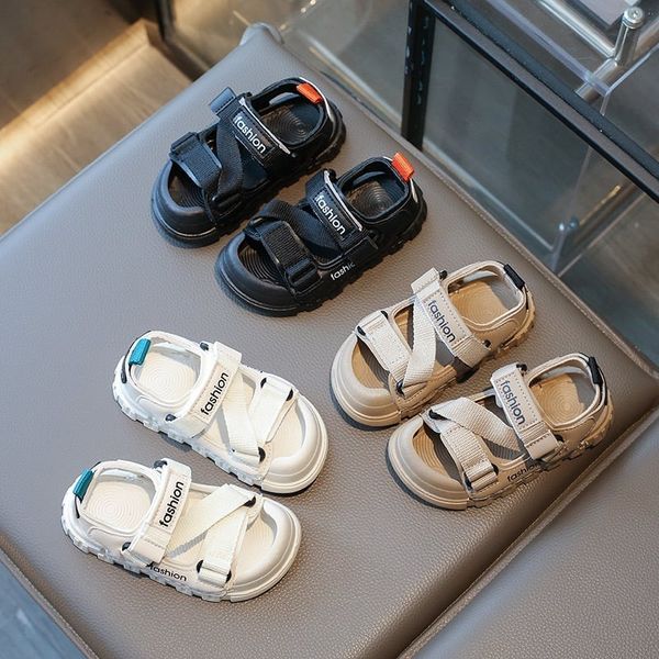 SD03 - Sandal Quai da phối dù nhiều màu cho bé size 21-30