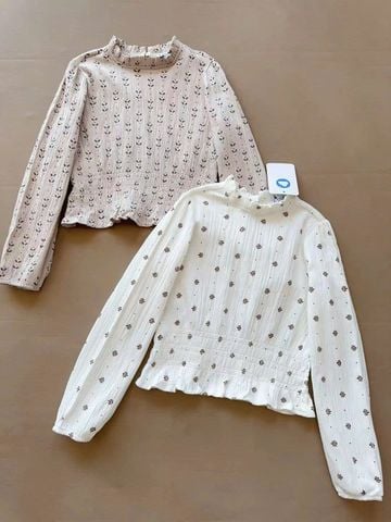 ABG01 - Áo thun nhăn 2 hình cho Bé Gái size 8 - 18y