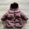AK66 - Áo khoác phao màu đỏ mận rút eo cho bé size 4-16y