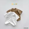 4125AHB - Áo sơ mi be vẻ Beemo 2 túi súp trước ngực size 80-130