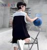 2604.4 - Bộ thun sát nách Nexxi viền màu in số 21 size 3-14y