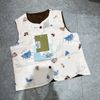 AK28 - Áo khoác gile lông vũ Liwu Kids siêu nhẹ 2 mặt nhiều mẫu cho bé size 90 - 130
