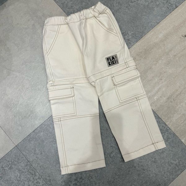 QBG19 - Quần jean mềm túi hộp ống suông nhiều màu cho bé size 4-14y