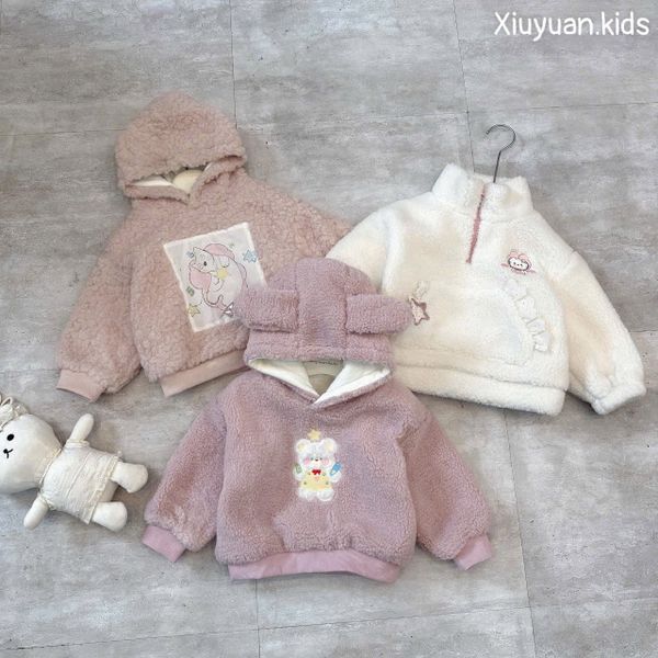ABG03 - Áo lông cùn lót nỉ đại hàn Roubao nhiều màu cho bé size 90-130