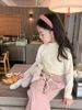 25H045 - Áo len giữ nhiệt cổ tròn cho bé chất liệu cotton (bông) size 90-170, NSX Huzhou Zhili Kujun Clothing Co., Ltd