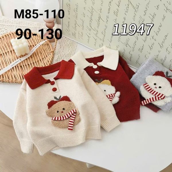 ABG16 - Áo len nhiều mẫu cho bé gái size 90-130