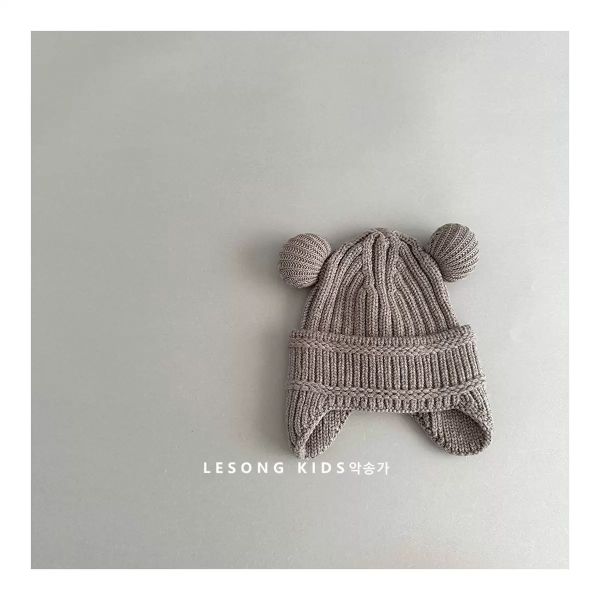 SH2511PK04 - Mũ len trẻ em có che tai, chất liệu len nhân tạo kích thước chu vi đầu 46-50cm, Nhac Lac Nghia O Trading Co., LTd