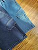 QBT19 - Quần short jean mềm Beemon 2 màu xanh đậm/nhạt cho bé size 120-160