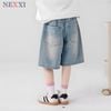 2604.2 - Quần jean lửng ngố Nexxi cào túi sau size 6 - 14y