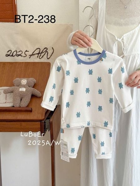 BBT26 - Bộ thun Luboer nhiều hình cho Bé Trai size 90 - 160