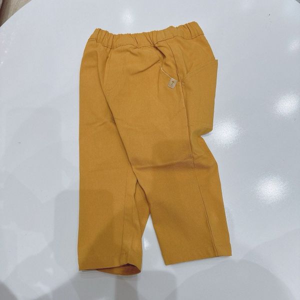 QBG20 - Quần kaki Soft MM 2 màu kem/vàng cho bé size 90-120
