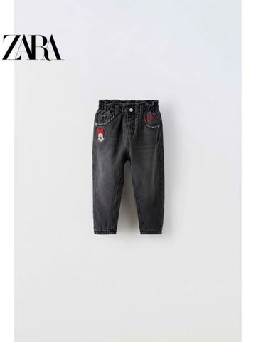 5290QDB - Quần jean vá gối Beemo