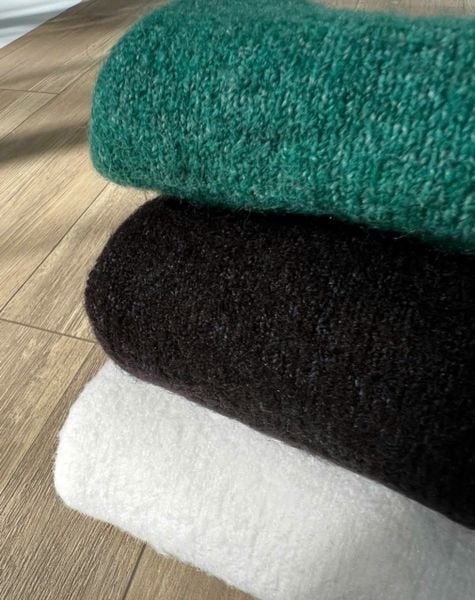 ABG32 - Áo len trơn nhiều màu cho bé size 3-12y