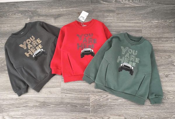 ABT19 - Áo nỉ Mayoral nhiều màu cho bé trai size 2-10y