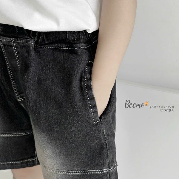 5162QHB - Quần jean Beemo đường viền gấu xanh size 80-130