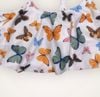 DB00013 - Bộ bơi rời áo trắng hình bướm - quần rêu size 8 - 14y