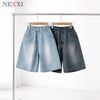 2604.2 - Quần jean lửng ngố Nexxi cào túi sau size 6 - 14y
