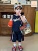 JJBCC.1476 - Set bộ Jam & Jenny màu navy 23 phối tay trắng size 2 - 12y