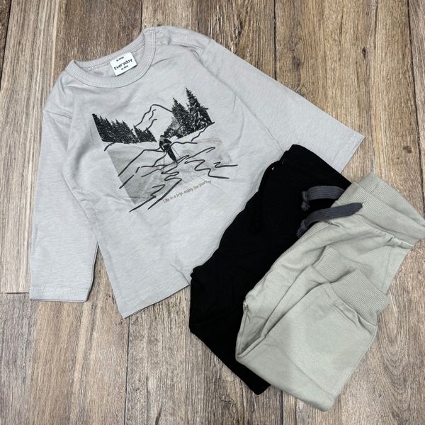 BBT28 - Bộ cotton Minene nhiều màu cho bé trai size 1-7y (quần ngẫu nhiên)