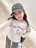 25G052 - Áo thun tăm AMBB họa tiết nhiều màu cho bé gái size 90-170