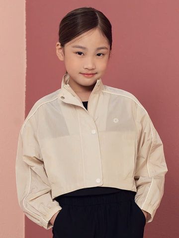 AK57 - Áo khoác gió dáng croptop Top10 Balance cho bé size 130-170