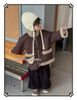 AKBT03 - 8523/2523 - Áo khoác da lộn kèm túi cho bé size 90-130