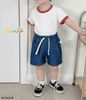 6029QHB - Quần da cá Beemo giả jean túi súp cho bé size 1-6y