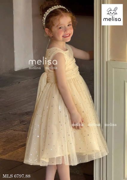 MLSDCC 6797 - Đầm trẻ em Melisa size 2-12y