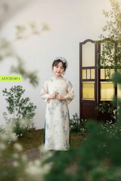 AD01 - Set áo dài trẻ em của Oli River bé gái size 3-12y