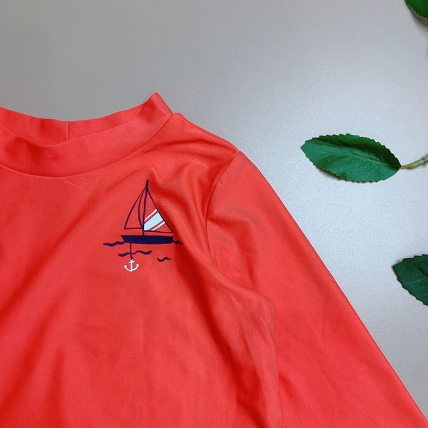 DB00055 - Bộ bơi bé trai - đỏ quần xanh mỏ neo