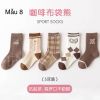 SH2511PK01 - Set 5 đôi tất Minliu Kidsocks dành cho trẻ em, chất liệu cotton+polyester+spandex, NSX Man Luu Textile Company Limited