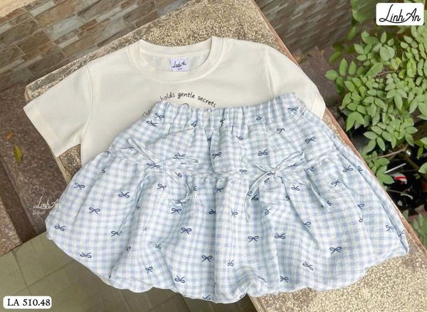 BLACC.510 - Set bộ Linh An cho bé size 2-12y