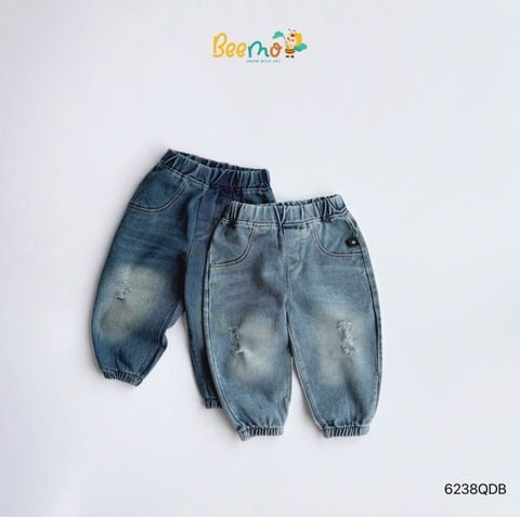 6238QDB - Quần jean rách Beemo 2 màu cho bé size 1-6y