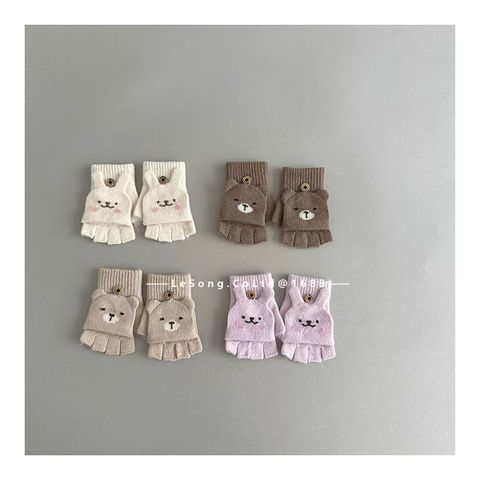 SH2512PK03 - Găng tay len chia ngón mùa đông cho bé size 1-5y, kích thước 14*10cm, NSX Lesong Yiwu Trading Co., LTd