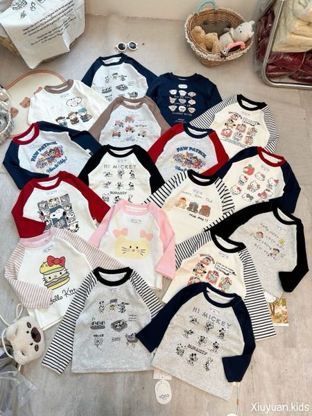 53253 - Áo thun giữ nhiệt nhiều màu cho bé size 90-130