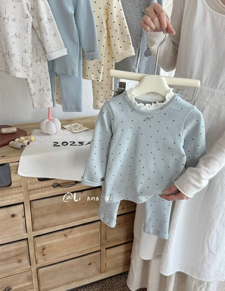 88267 - Bộ nỉ mỏng LNX phối cổ bèo trắng 3 mẫu Bé Gái size 90 - 140