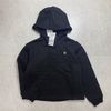 ABG25 - Áo nỉ hoodie Topten kéo khóa cổ 2 màu ghi / đen Bé Gái size 130 - 170