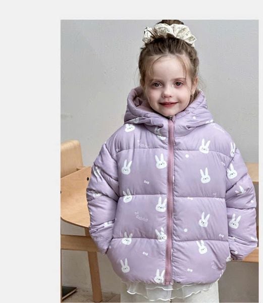 AK31 - Áo khoác phao lót nỉ siêu nhẹ mềm ấm nhiều màu cho bé size 90-130