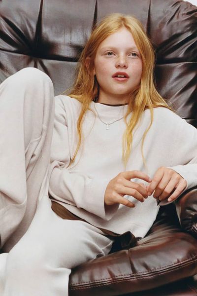 ABG041 - Áo len, quần len trơn nhiều màu cho bé size 6-14y