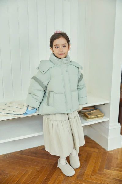AK09 - Áo khoác phao lông vũ nhẹ ấm 5 màu cho bé size 110-150