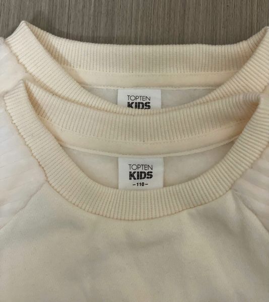 ABT17 - Áo nỉ nhung màu kem họa tiết hình cáo cho bé size 110-150