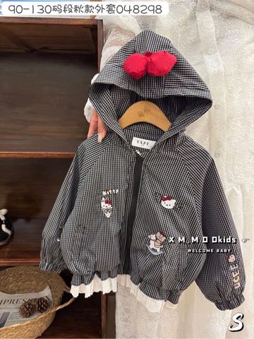 4550ADB - Áo khoác gió phối thân trước Beemo